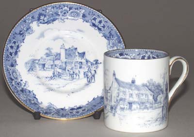 Coffee Can and Saucer c1970s